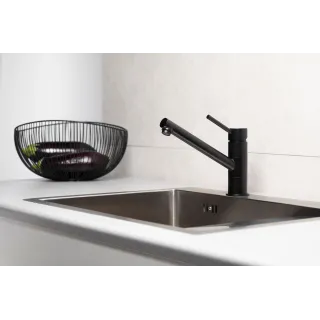KFA Armatura ANDRA BLACK bateria kuchenna  6533-915-81