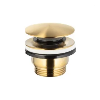 KFA Armatura uniwersalny klik-klak stalowy BRUSHED GOLD...