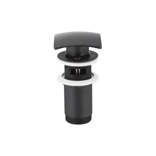 KFA Armatura spust klik-klak kwadratowy BLACK 660-454-81