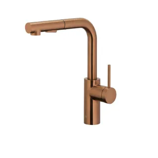 KFA Armatura DUERO BASIC ROSE GOLD bateria kuchenna z...