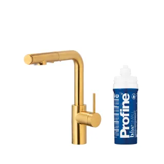 KFA Armatura DUERO PURE BASIC BRUSHED GOLD bateria...