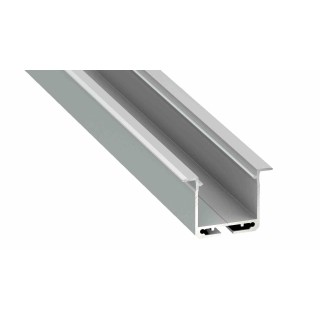 PROFIL ALUMINIOWY SREBRNY TYP K 2m + KLOSZ MLECZNY,...