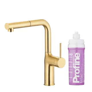 KFA Armatura DUERO PURE MOVE BRUSHED LIGHT GOLD bateria...