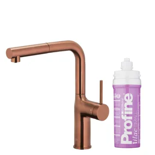 KFA Armatura DUERO PURE MOVE ROSE GOLD bateria kuchenna z...