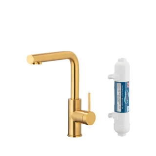 KFA Armatura DUERO PURE BASIC BRUSHED GOLD bateria...