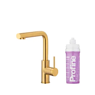 KFA Armatura DUERO PURE BASIC BRUSHED GOLD bateria...