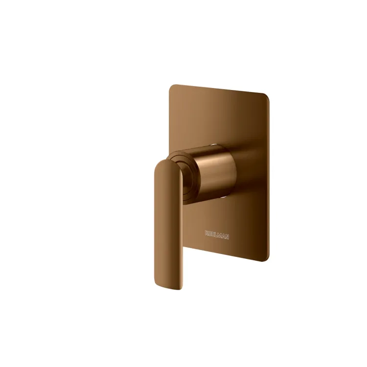 Kohlman Bateria prysznicowa Experience BRUSHED COPPER QW220EBC