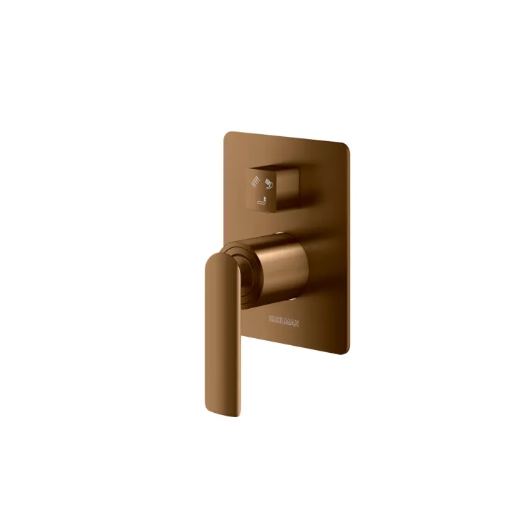 Kohlman Bateria wannowo-prysznicowa Experience BRUSHED COPPER QW211EBC