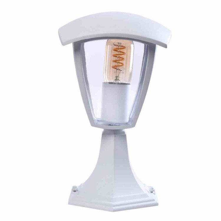 Lampa ogrodowa stojąca FOX WHITE 1xE27 Mała EKO3513