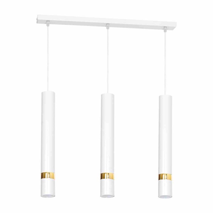 Lampa wisząca JOKER WHITE/GOLD 3xGU10 MLP6082