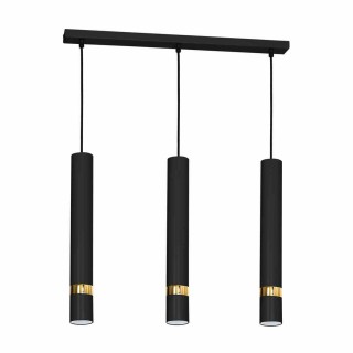 Lampa wisząca JOKER BLACK/GOLD 3xGU10 MLP6080