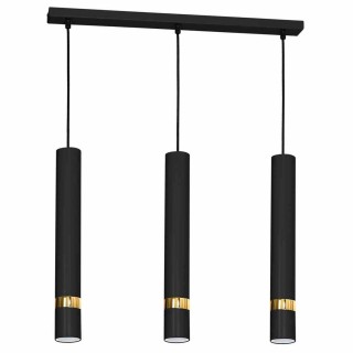 Lampa wisząca JOKER BLACK/GOLD 3xGU10 MLP6080