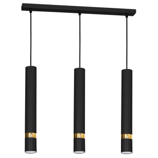 Lampa wisząca JOKER BLACK/GOLD 3xGU10 MLP6080