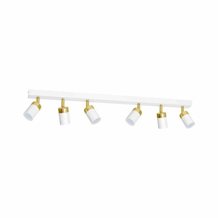 Lampa sufitowa JOKER WHITE/GOLD 6xGU10 MLP6131