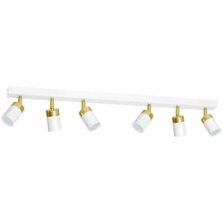 Lampa sufitowa JOKER WHITE/GOLD 6xGU10 MLP6131