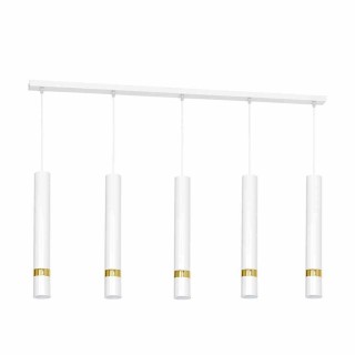 Lampa wisząca JOKER WHITE/GOLD 5xGU10 MLP6122