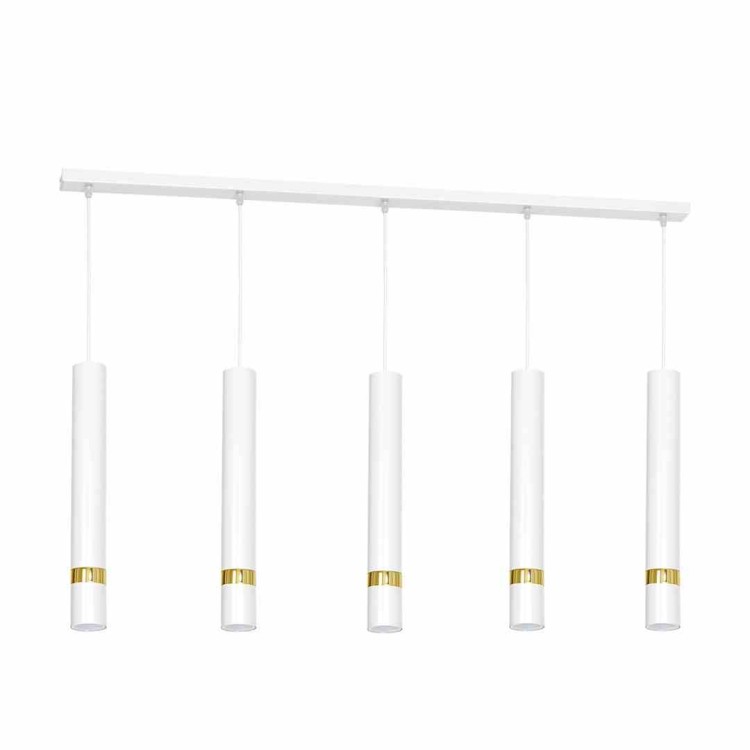 Lampa wisząca JOKER WHITE/GOLD 5xGU10 MLP6122