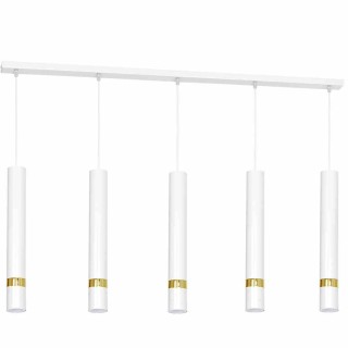 Lampa wisząca JOKER WHITE/GOLD 5xGU10 MLP6122