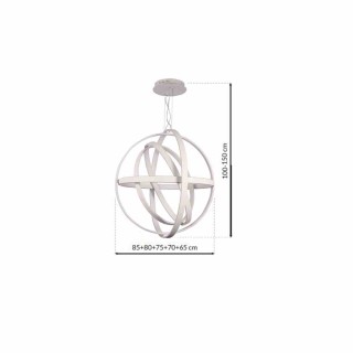 Lampa wisząca COPERNICUS WHITE 260W LED ML6150