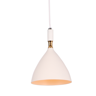 Lampa wisząca OTTO WHITE/GOLD 1xE27 ML6159