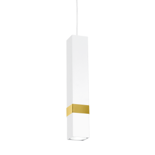 Lampa wisząca VIDAR WHITE/GOLD 1xGU10 MLP6275