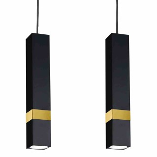 Lampa wisząca VIDAR BLACK/GOLD 3xGU10 MLP6280