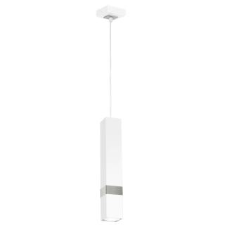 Lampa wisząca VIDAR WHITE/CHROME 1xGU10 MLP6283