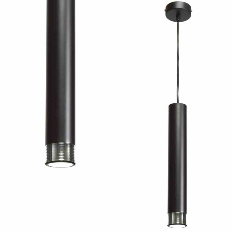 Lampa wisząca DANI BLACK/CHROME 1xGU10 MLP6231