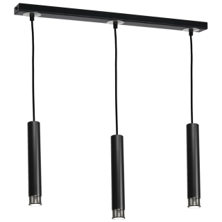 Lampa wisząca DANI BLACK/CHROME 3xGU10 MLP6232