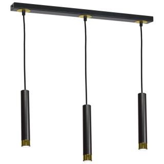 Lampa wisząca DANI BLACK/GOLD 3xGU10 MLP6240