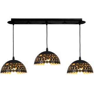 Lampa wisząca LISA BLACK 3xE27 ML6136