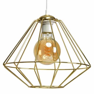 Lampa wisząca LUPO WHITE/GOLD 1xE27 MLP6266