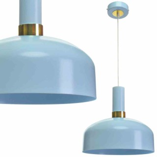 Lampa wisząca MALMO BLUE 1xE27 MLP6201