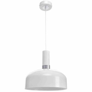 Lampa wisząca MALMO WHITE/CHROME 1xE27 MLP6202