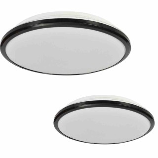 Plafon TERMA BLACK 24W LED IP44 Ø360 mm ML6404