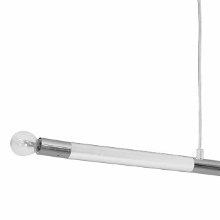 Lampa wisząca BASTONE WHITE / CHROME 2xE14 MLP6566