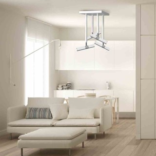 Lampa sufitowa CASTRO WHITE / CHROME 4xG9 MLP65600