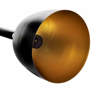 Lampa wisząca CLARK BLACK/GOLD 3xE27 MLP6222