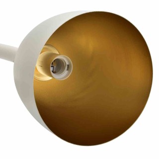 Lampa wisząca CLARK WHITE/GOLD 1xE27 MLP6219