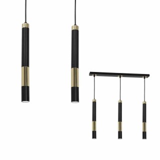 Lampa wisząca DALLAS GOLD 3x miniGU10 MLP6547