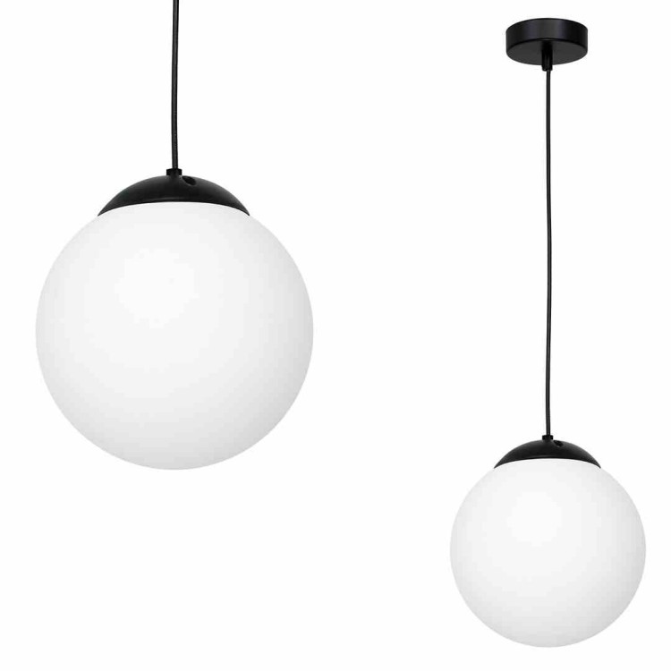 Lampa wisząca LIMA BLACK 1xE27 MLP6522