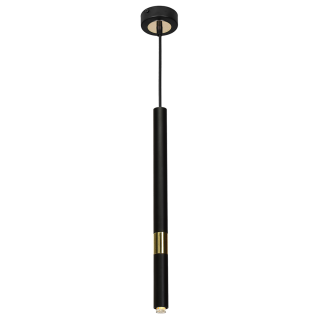 Lampa wisząca MONZA BLACK/GOLD 1xG9 8W MLP6333