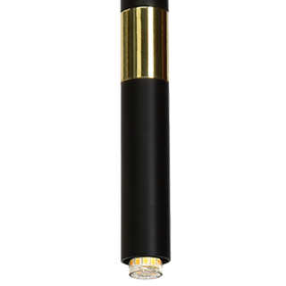 Lampa wisząca MONZA BLACK/GOLD 1xG9 8W MLP6333