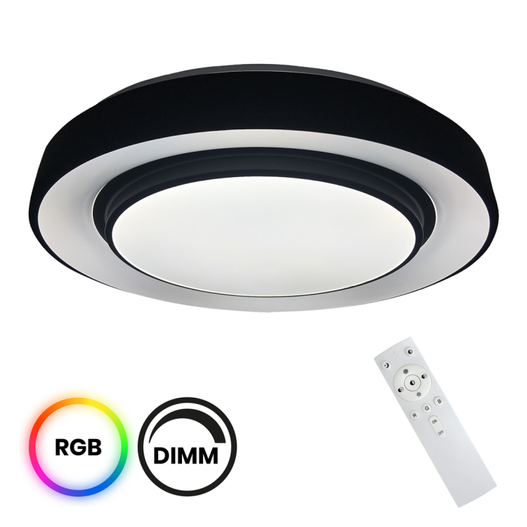 Plafon NAOMI SMART Ø380 mm 24W LED RGB ML6406