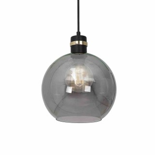 Lampa wisząca OMEGA BLACK/GOLD 1xE27 MLP65300