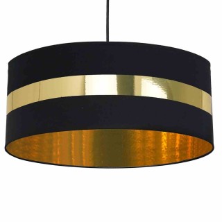 Lampa wisząca PALMIRA BLACK / GOLD 1xE27 60W MLP6318