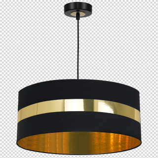 Lampa wisząca PALMIRA BLACK / GOLD 1xE27 60W MLP6318