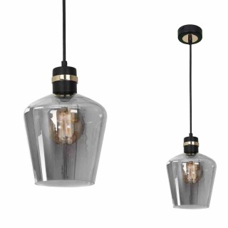 Lampa wisząca RICHMOND BLACK / GOLD 1xE27 MLP6538