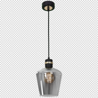 Lampa wisząca RICHMOND BLACK / GOLD 1xE27 MLP6538