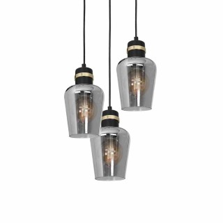 Lampa wisząca RICHMOND BLACK / GOLD 3xE27  Koło MLP6541